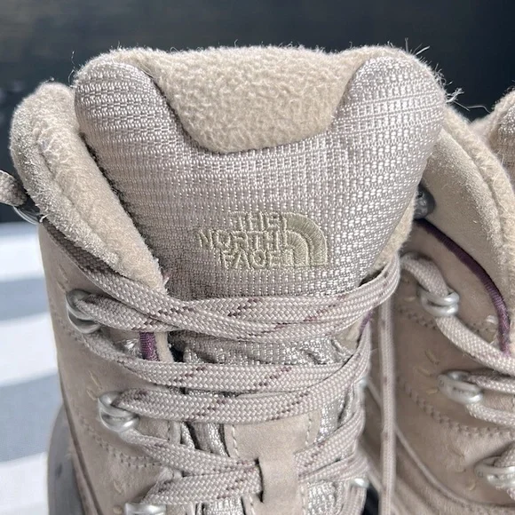 The North Face Women’s Beige Brown Waterproof Primaloft Winter Boots 6.5 - Picture 13 of 13